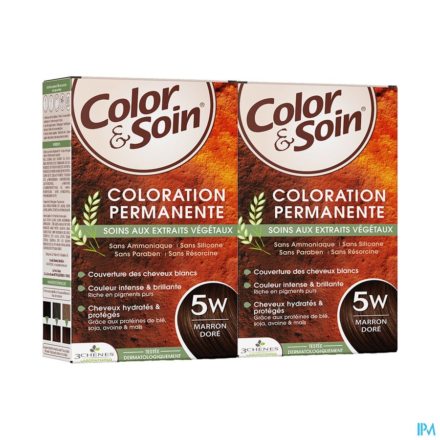 3 CHENES COLOR/SOIN MARR DORE 5W