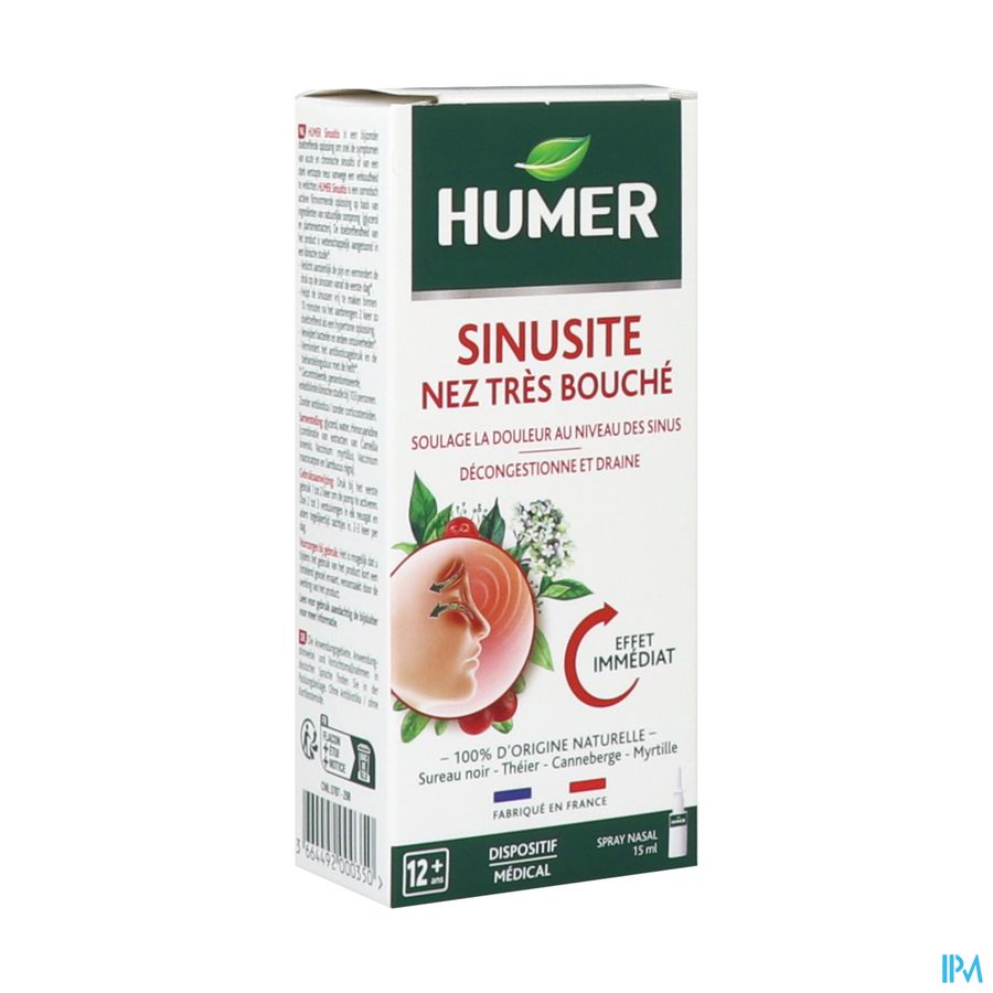 HUMER SINUSITE SPR 15ML
