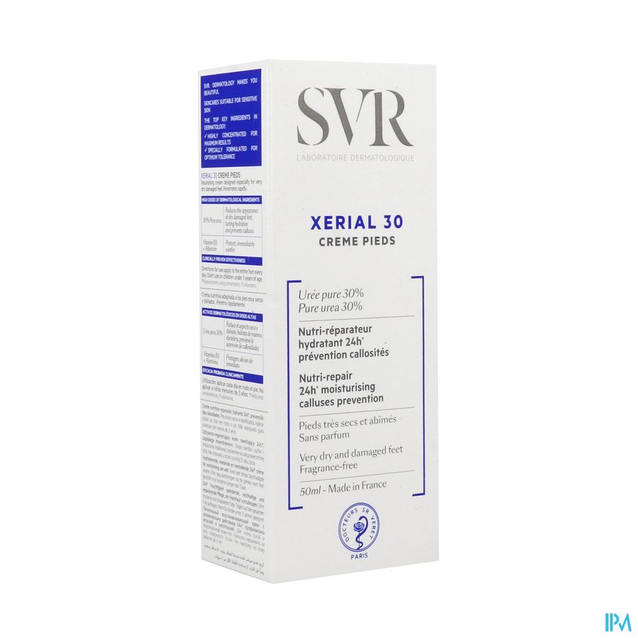 SVR XERIAL 30 CR PIEDS TB 50ML