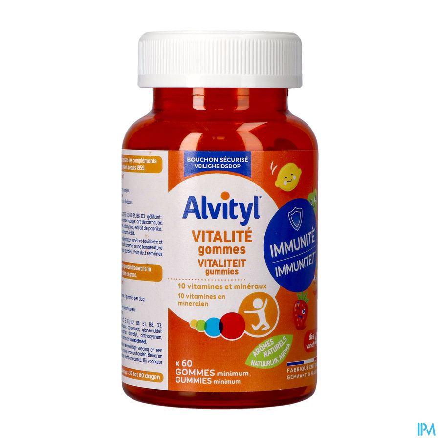 ALVITYL VITALITE GOMME 60