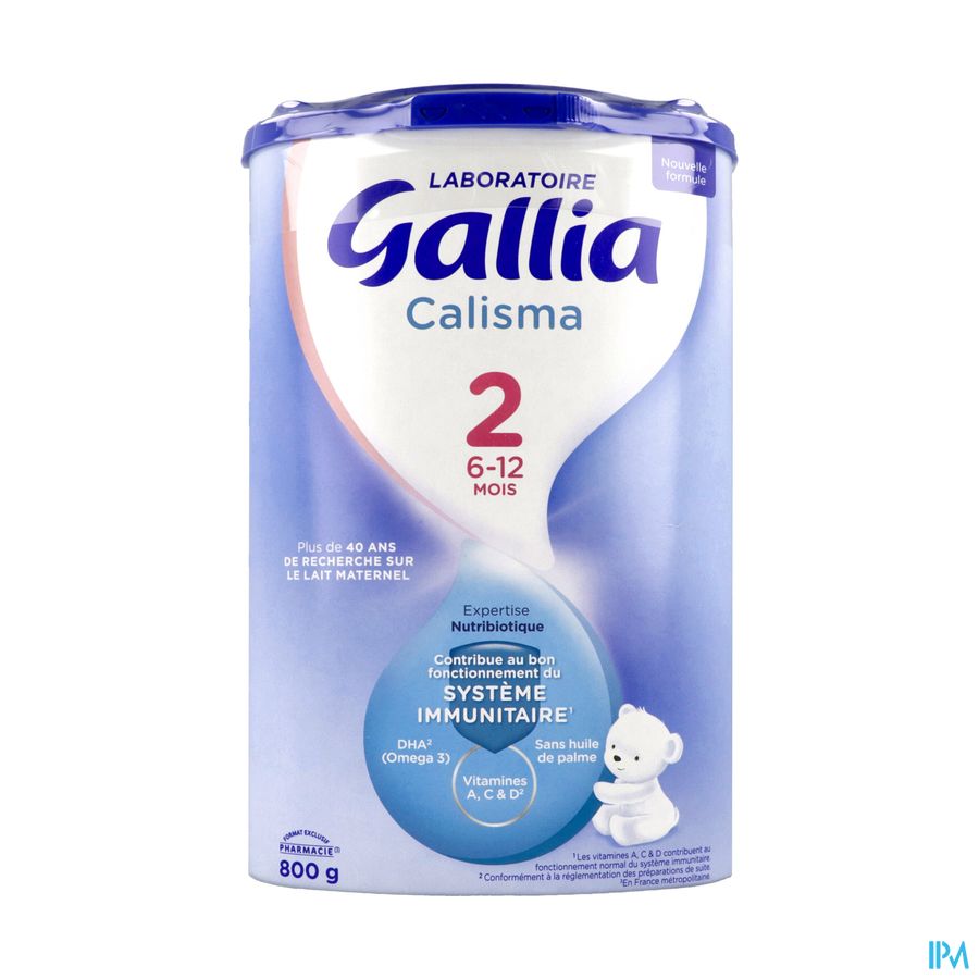 GALLIA CALISMA 2E AGE LAIT PDR800G