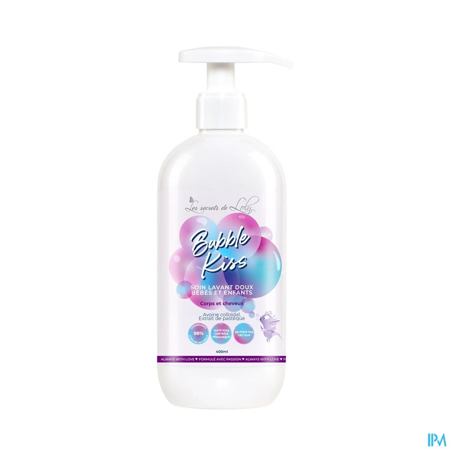 SECRET LOLY SH BUBBL KISS 400ML