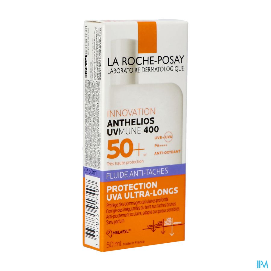 ANTHELIOS UVMUNE 50+ TACHE 50ML