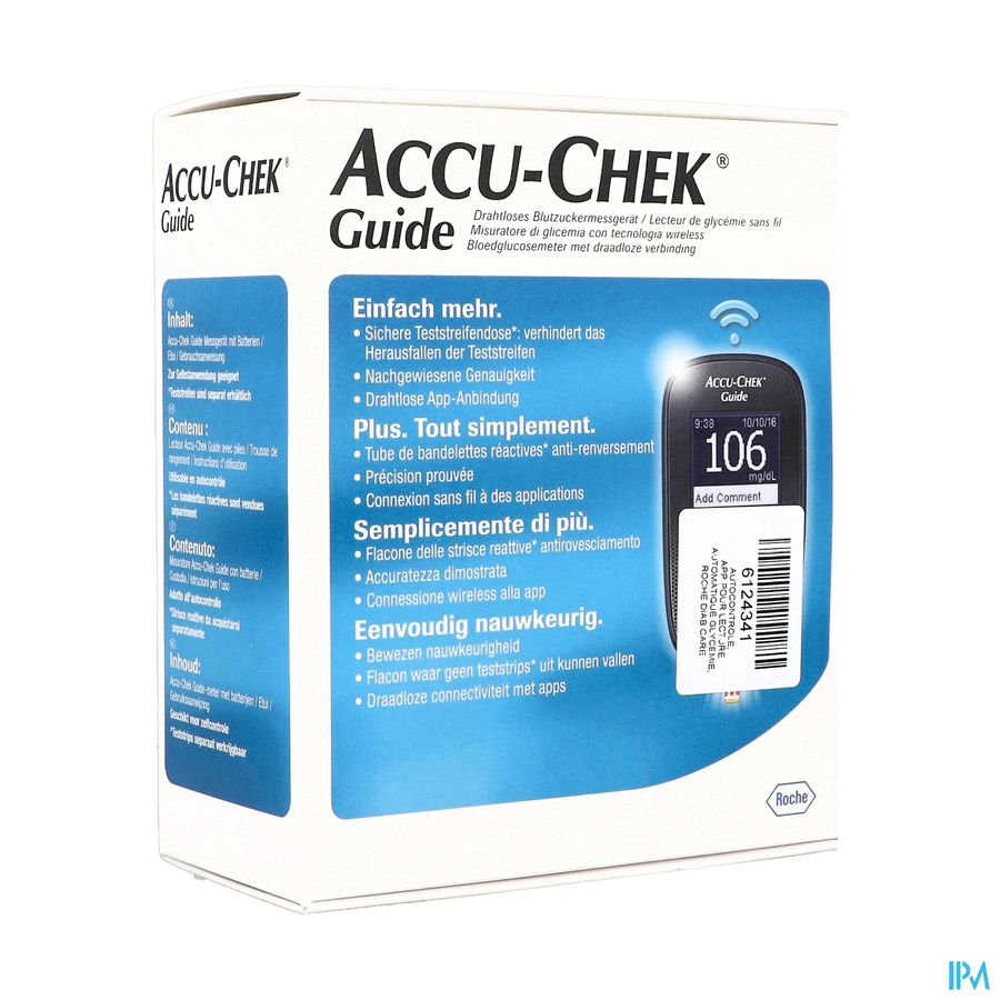Accu Chek Guide Lecteur De Glycemie mg/dl