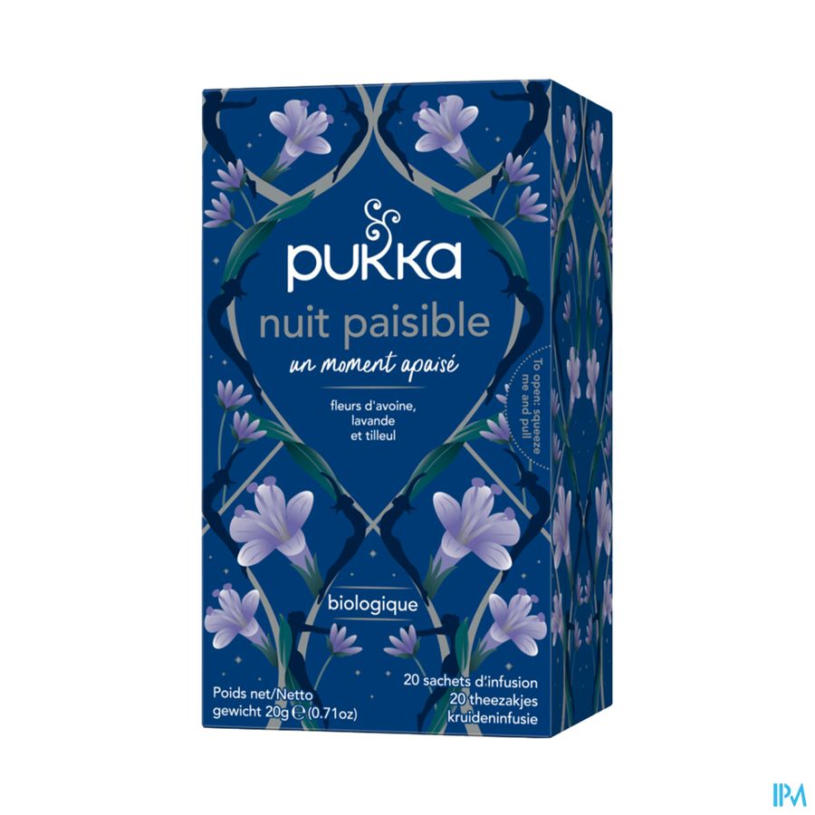 PUKKA INFUS NUIT PAISIBLE SACH 20
