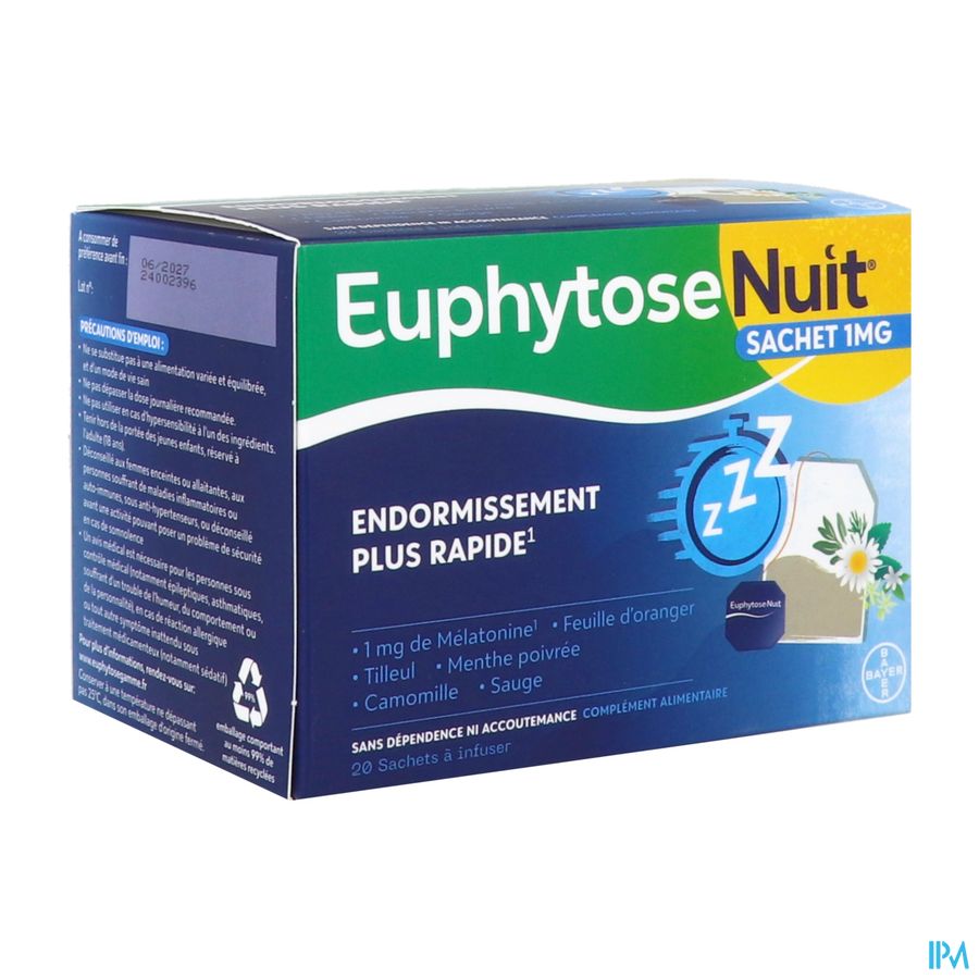 EUPHYTOSE NUIT SACHET 20