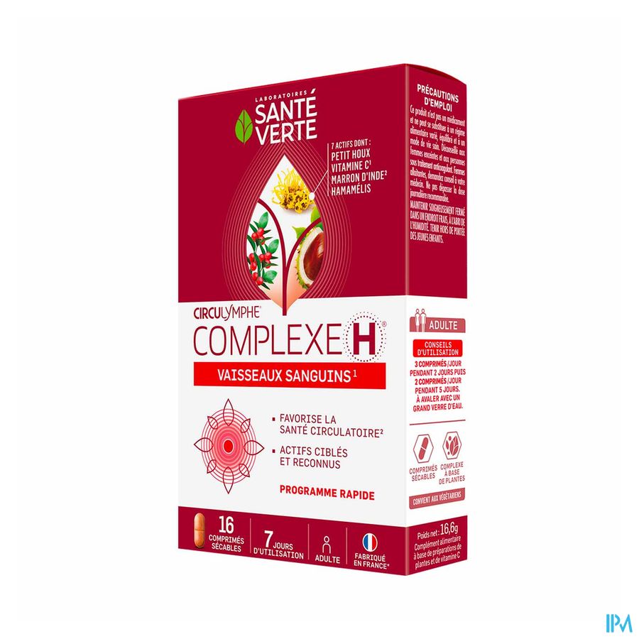 CIRCULYMPHE COMPLEXE H CPR16