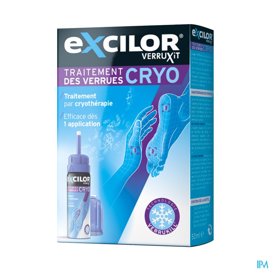 EXCILOR CRYO VERRUE 50ML MDR
