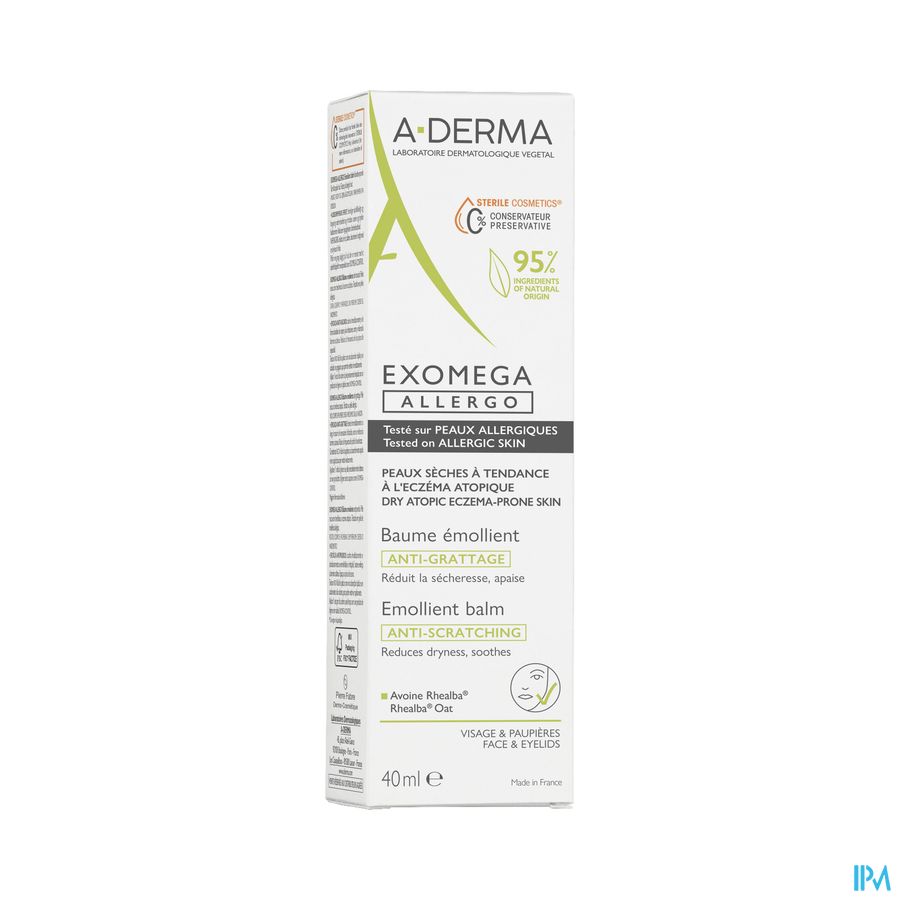 A-DERMA EXOMEGA ALLERGO 40ML