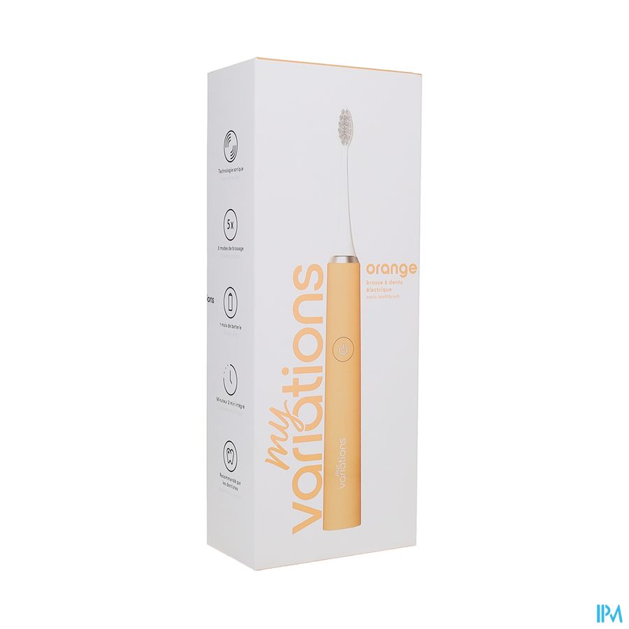 Myvariations Brosse A Dents Electrique Sonique Orange