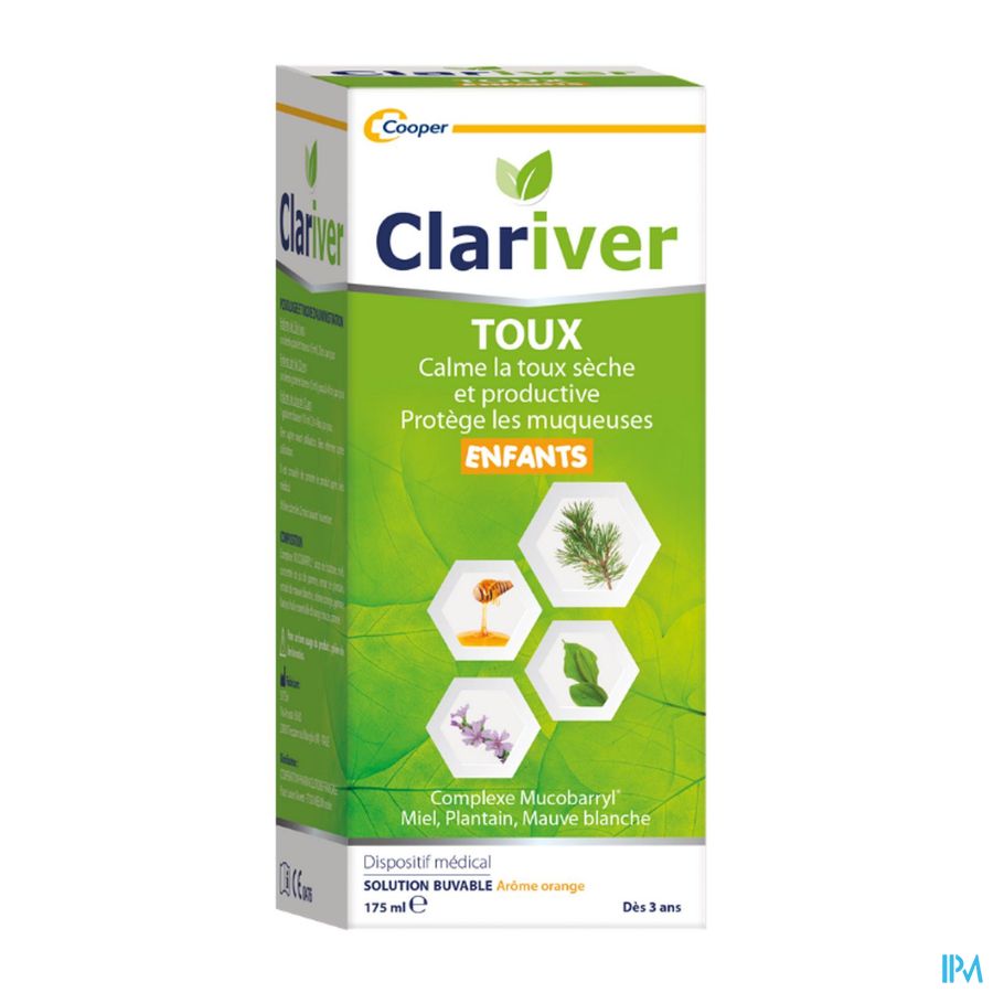 CLARIVER SOL BUVABLE ENF 175ML