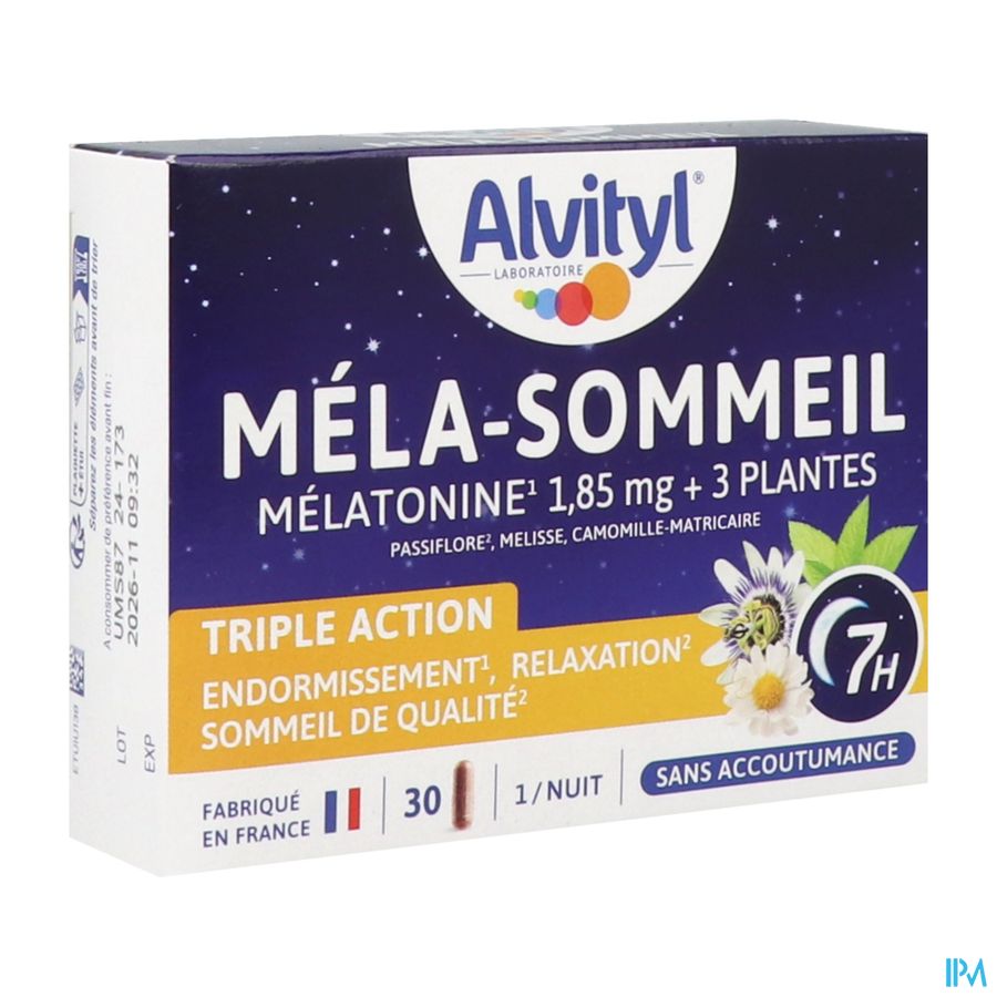 ALVITYL MELA SOMMEIL GELULE 30