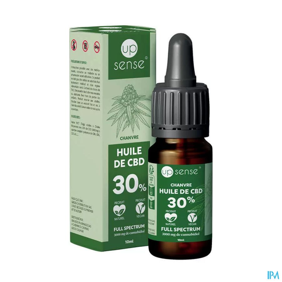Upsense Huile Cbd 30% Full Spectrum 10ml