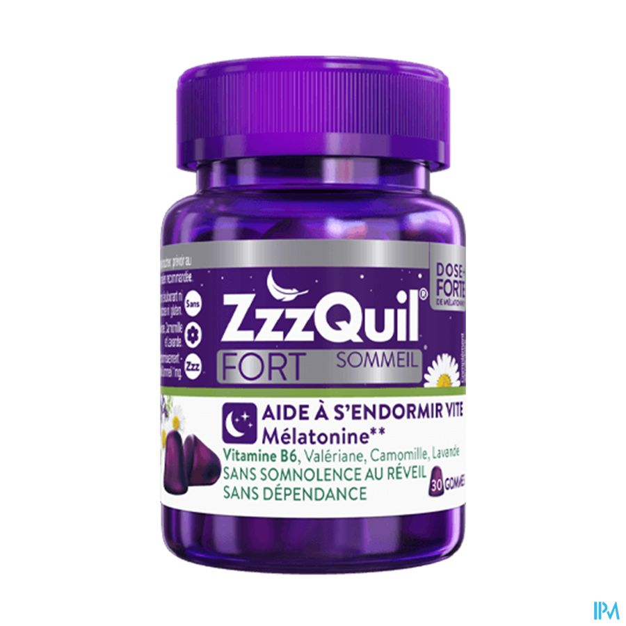 Zzzquil Fort Sommeil Fruits Des Bois Gommes 30