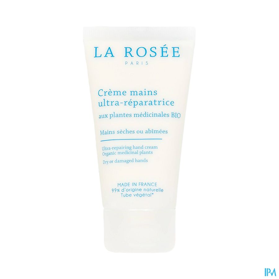 La Rosee Creme Mains Ultra Reparatrice Aux Plantes Medicinales Bio 50ml