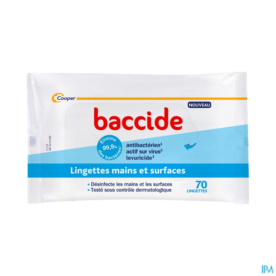 BACCIDE LINGETTE PAQUET 70