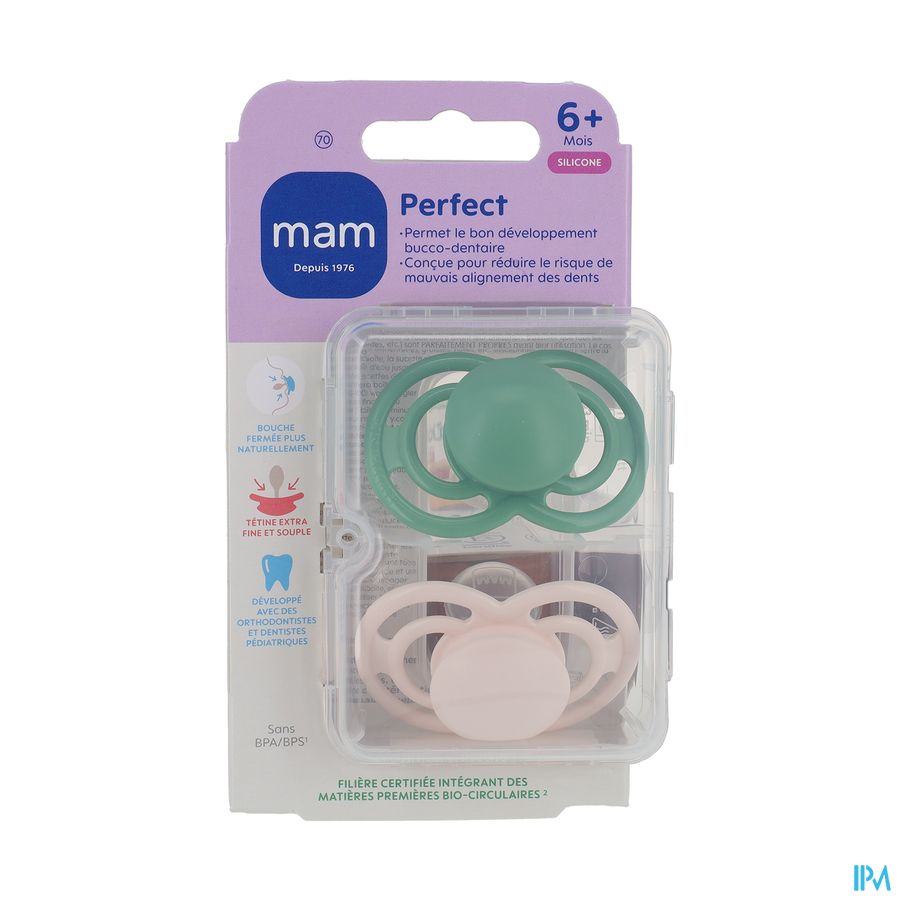 SUCET MAM PERFECT TEND SIL 6+M X2