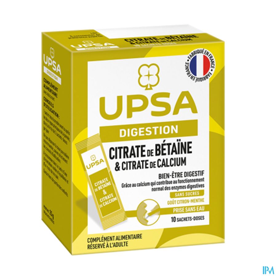 CITRATE BETAINE/CALCIUM UPSA DOS10