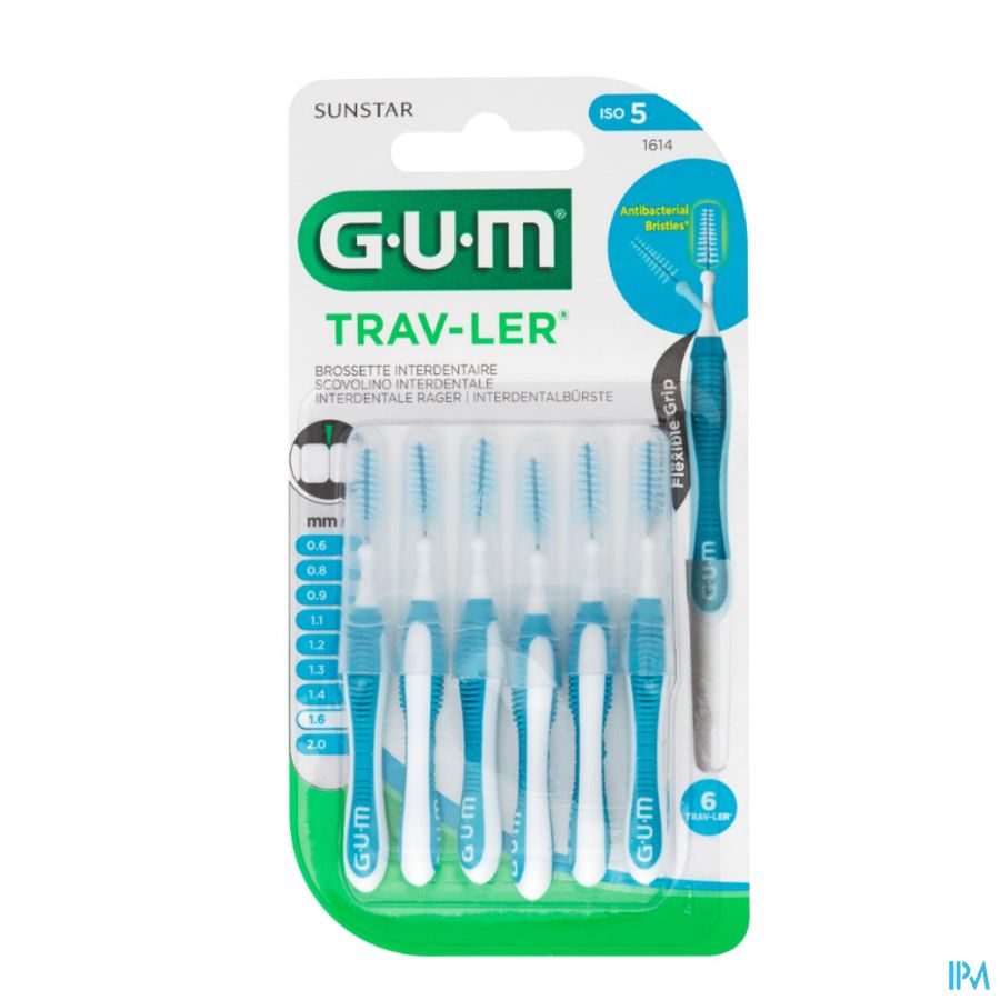 Gum Trav-ler Brosse Interdent. 1,6mm 6 1614m6