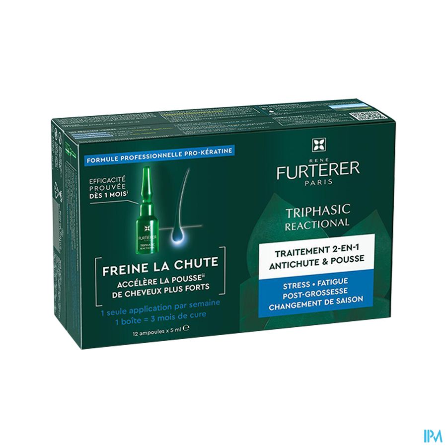FURTERER TRIPHASIC REAC A/CHUTE 12