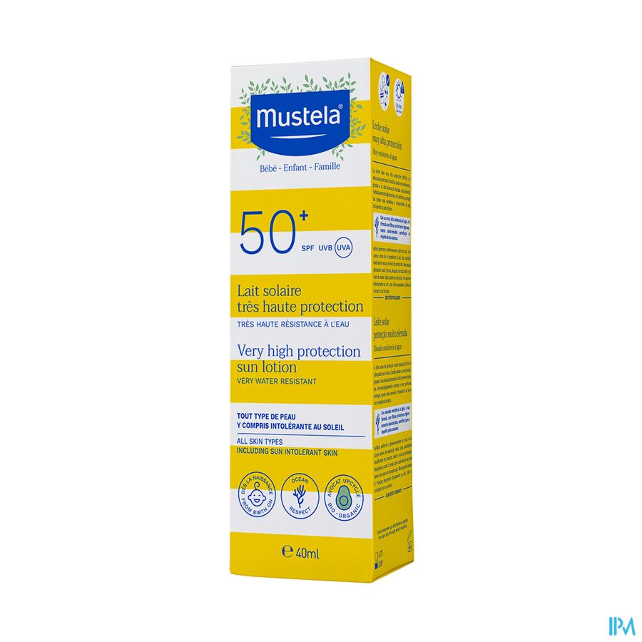 Mustela Famille Lait Solaire Spf50+ 40ml