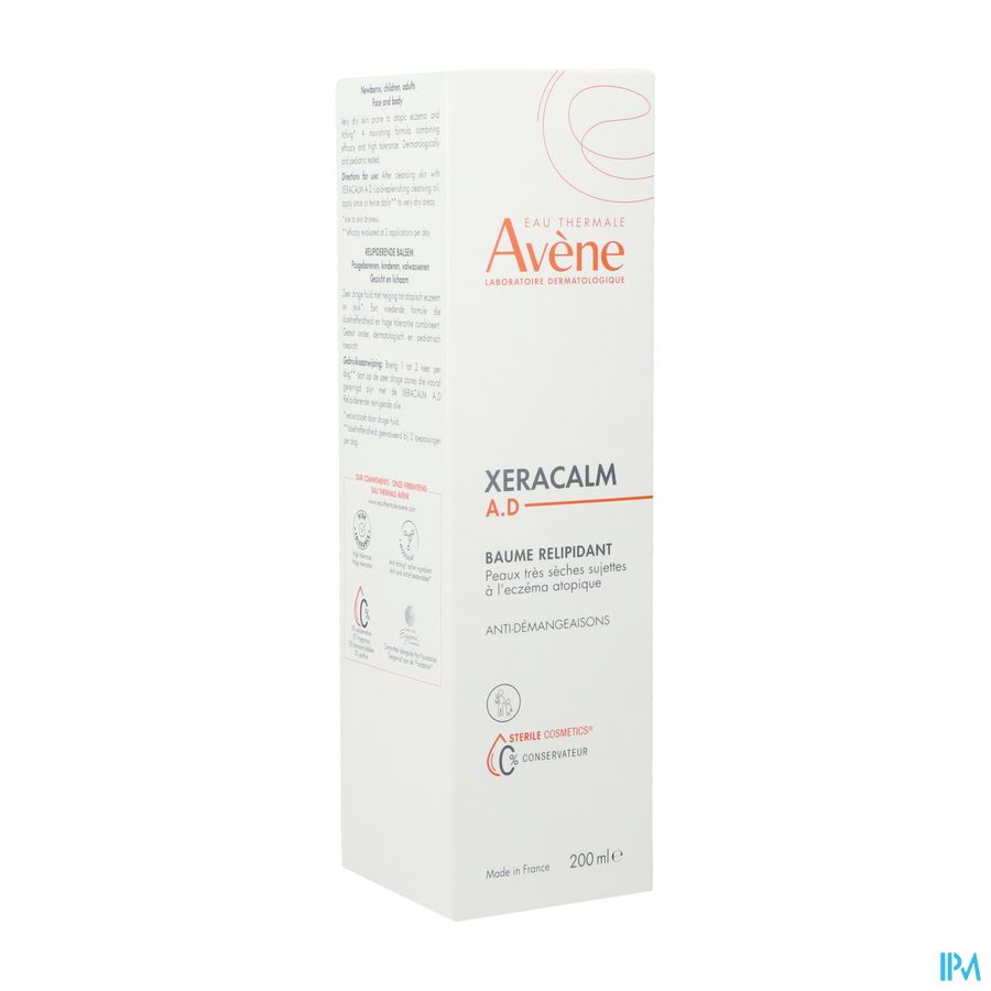 AVENE XERACALM AD BAUME RELIP200ML