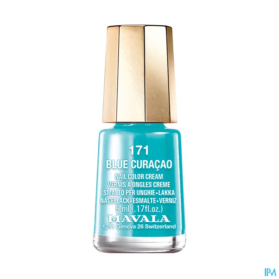 MAVALA VERNIS ONGL BLEU CURACAO171