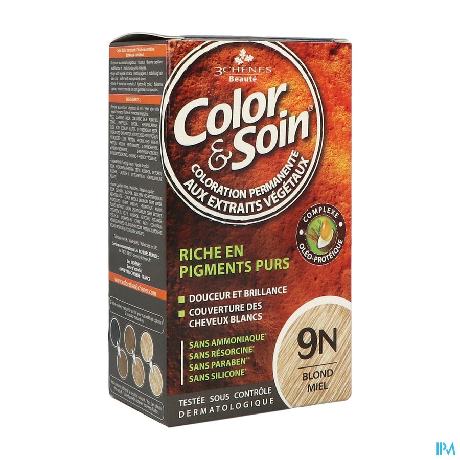 3 CHENES COLOR/SOIN BL MIEL 9N