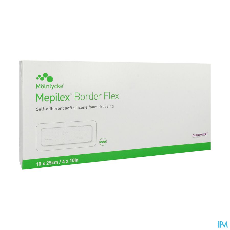 MEPILEX BORD FLEX XL 10X25CM 10