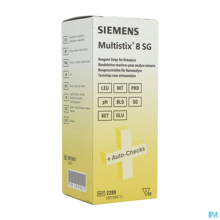 MULTISTIX 8 SG BANDELET 50