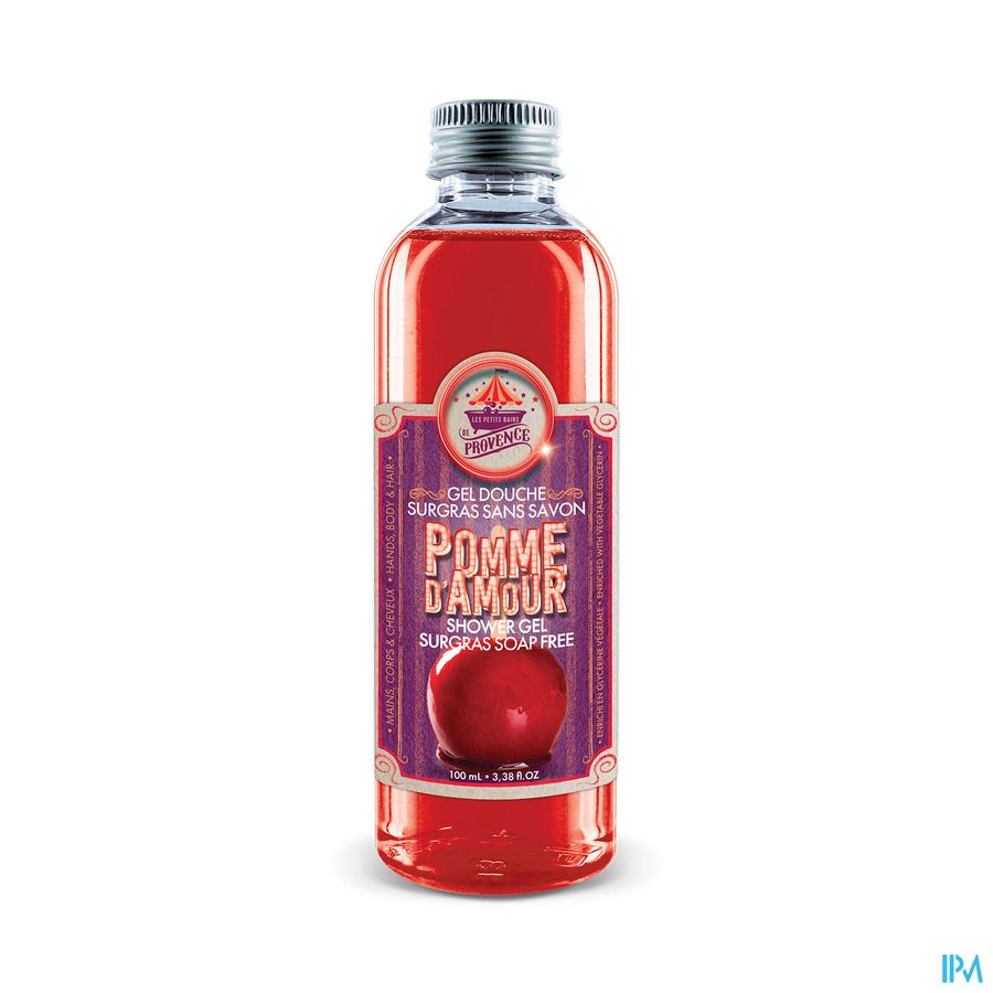Les Petits Bains De Provence Gel Douche Pomme Amour 100ml