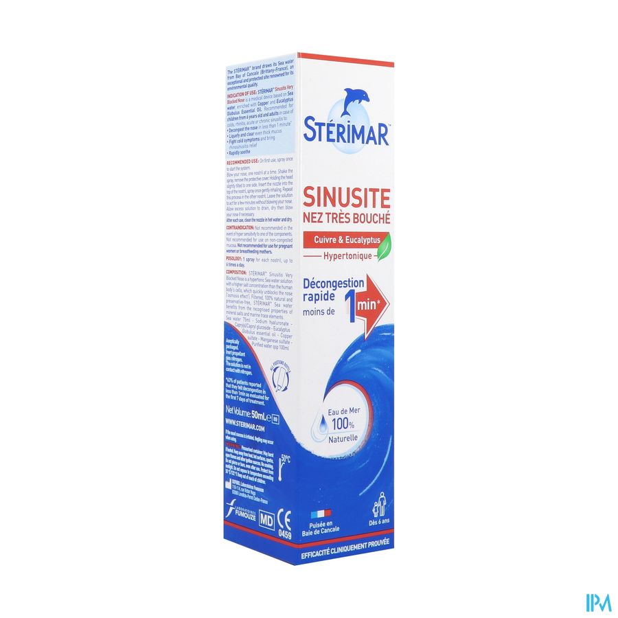 STERIMAR SINUSITE SOL NAS 50ML