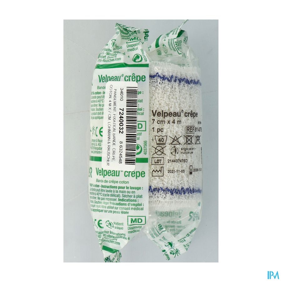 BDE CREPE CELLO VELPEAU 7CMX4M