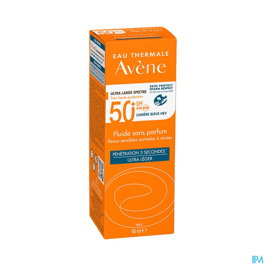 AVENE SOL SPF50+ FLUID S/PARF 50ML