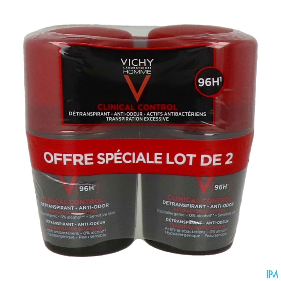 VICHY H DEOD A/OD 96H ROLLON 50ML2