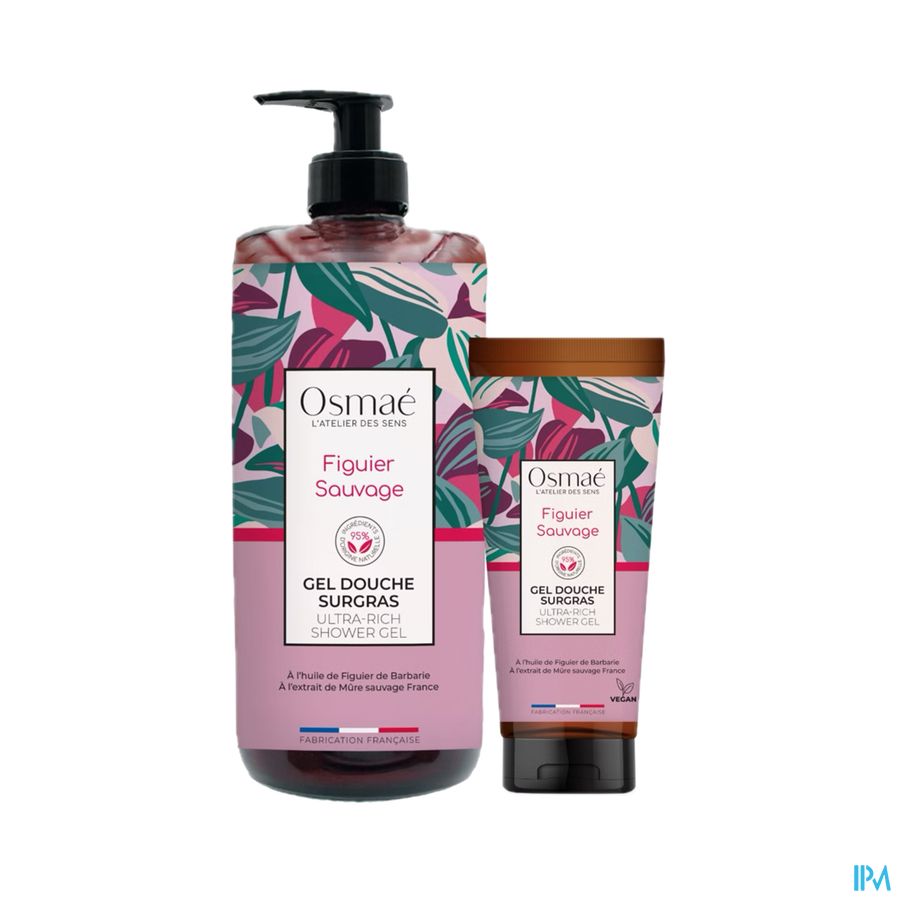 Osmae Gel Douche Surgras Figuier Sauvage 1l