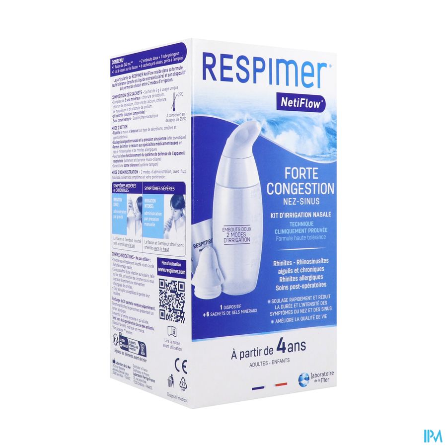 RESPIMER NETIFLOW KIT +SACH 6