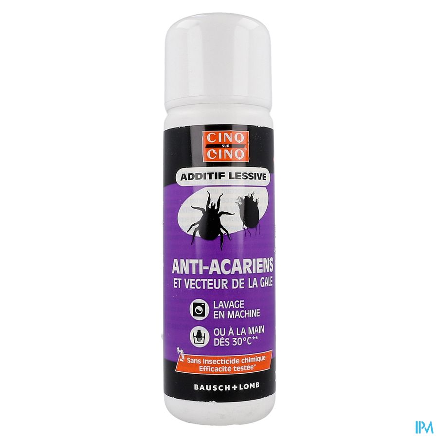 Cinq Sur Cinq Additif Lessive Antiacariens 250ml