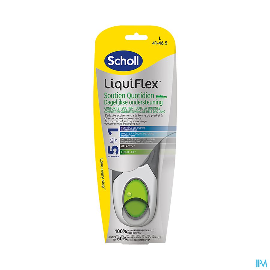 Scholl Semelle Liquiflex Soutien Quotidien T2 X2