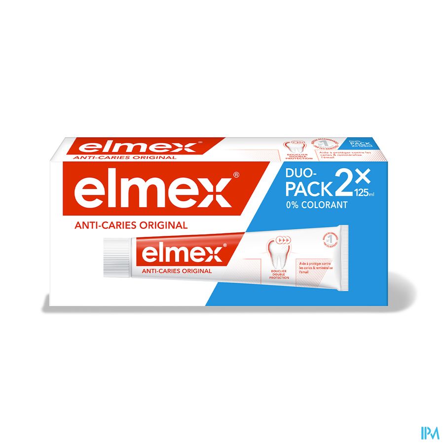 ELMEX DENT A/CARIE 125ML X2