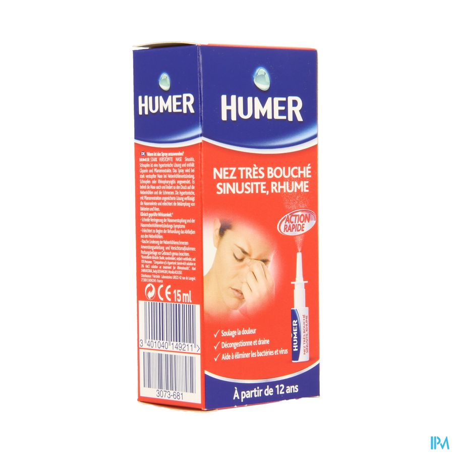 HUMER NEZ TRES BOUCHE SPR NAS 15ML
