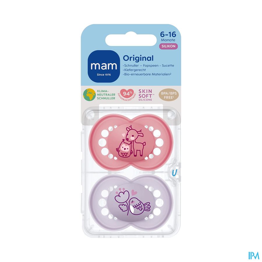 SUCET MAM ORIGIN NATUR SIL 18+M X2