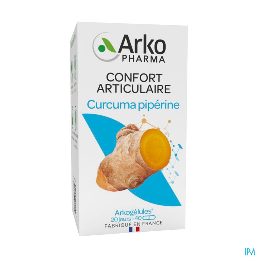 ARKOG CURCUMA+PIPERINE BIO GELU 40