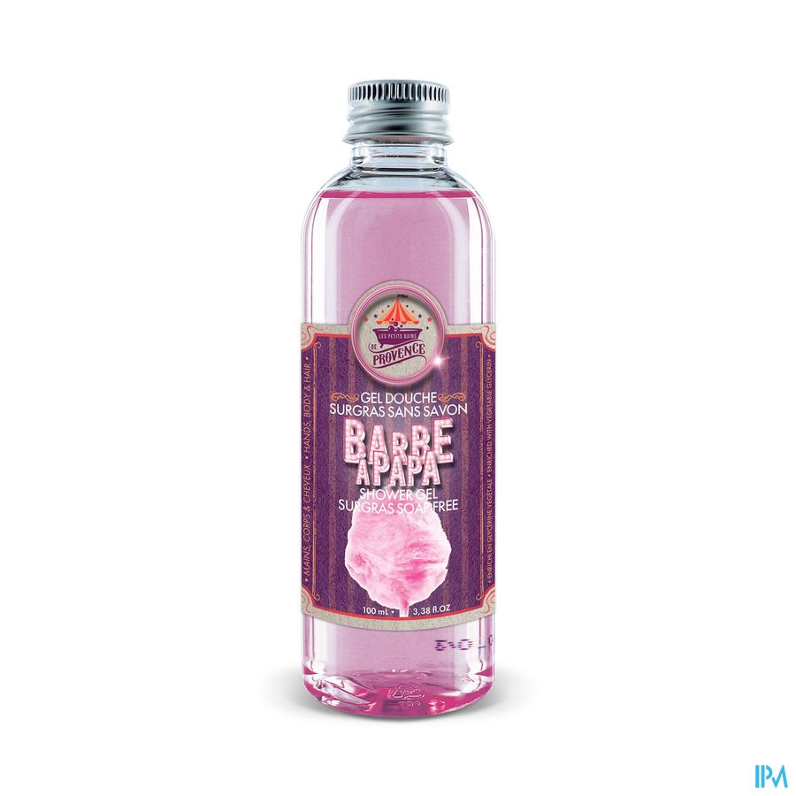 Les Petits Bains De Provence Gel Douche Barbe A Papa 100ml