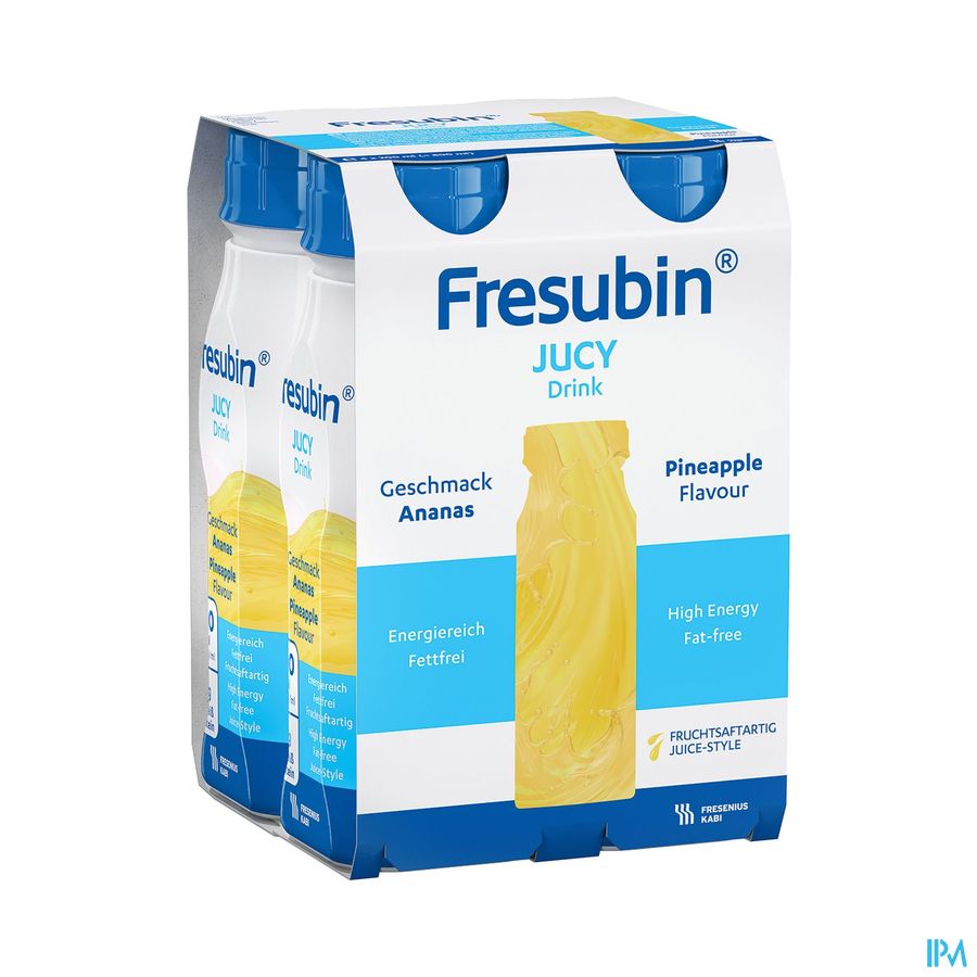 FRESUBIN JUCY DRINK ANANAS 4X200ML