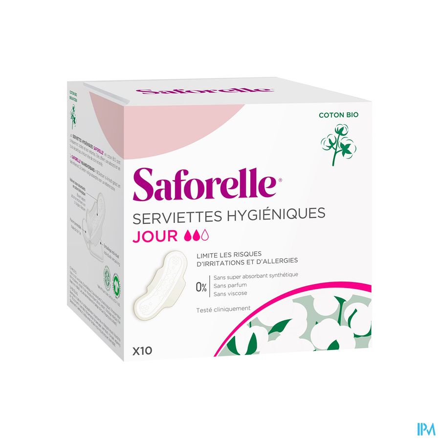 SAFORELLE COTON PROT SERV JOUR 10