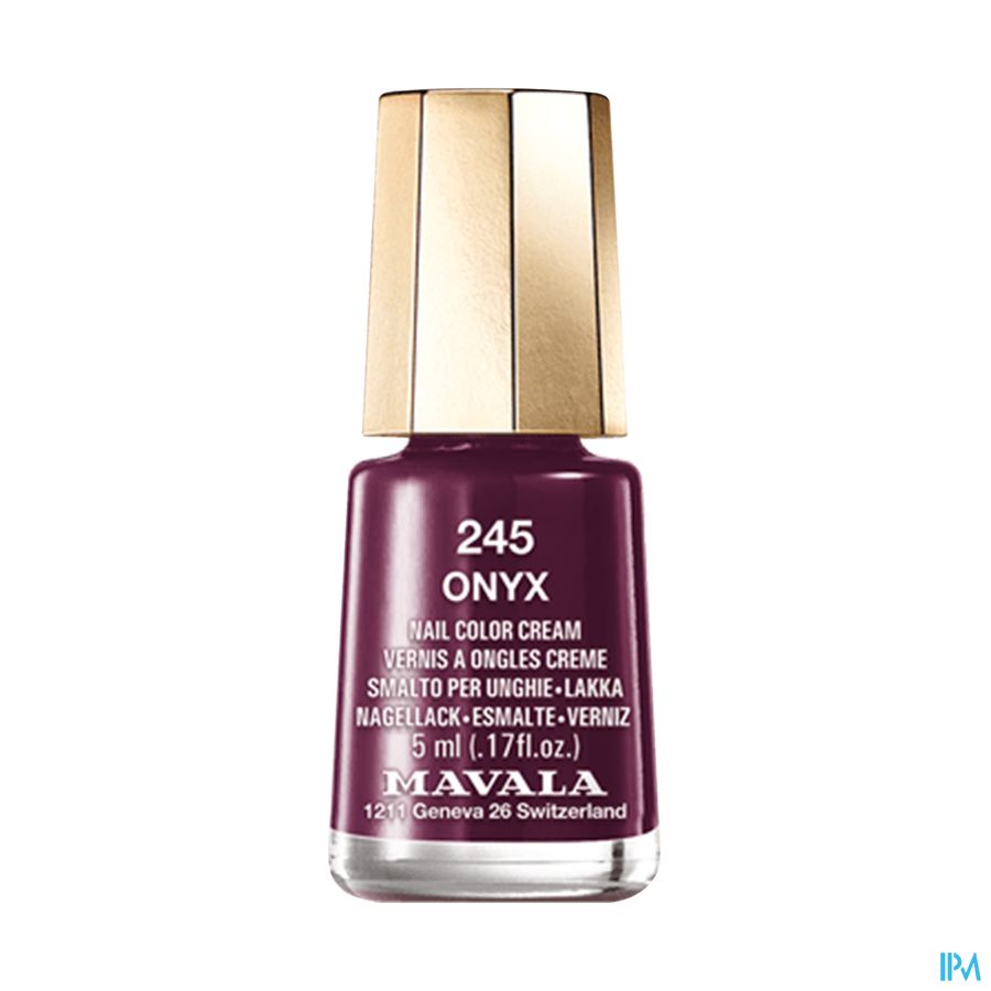 MAVALA VERNIS ONGL ONYX 245