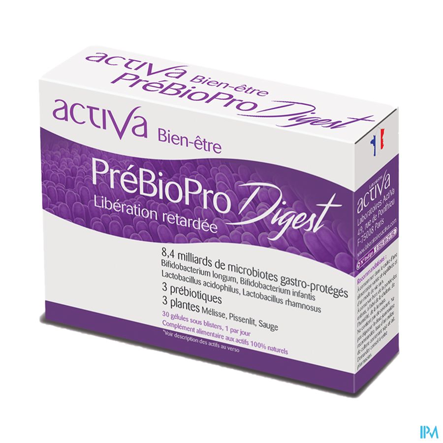 ACTIVA BIEN-ETRE PREBIO DIGEST 30