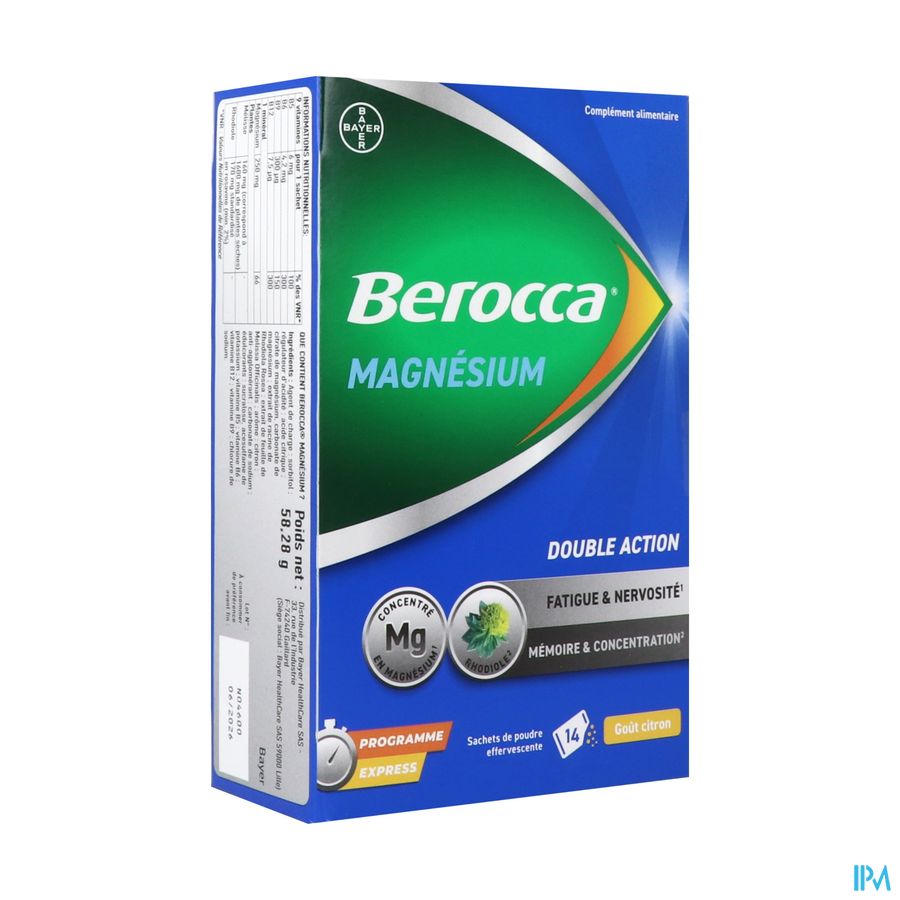 BEROCCA MAGNESIUM SACH 14