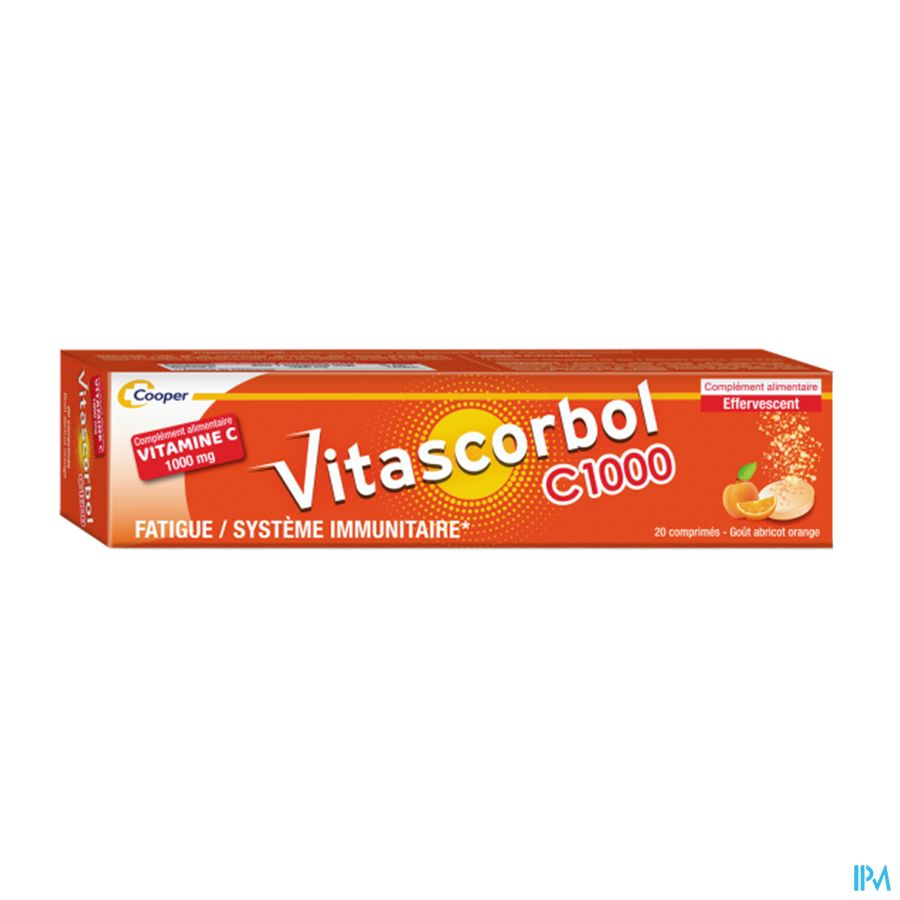 VITASCORBOL C 1000 CPR EFFERV 20
